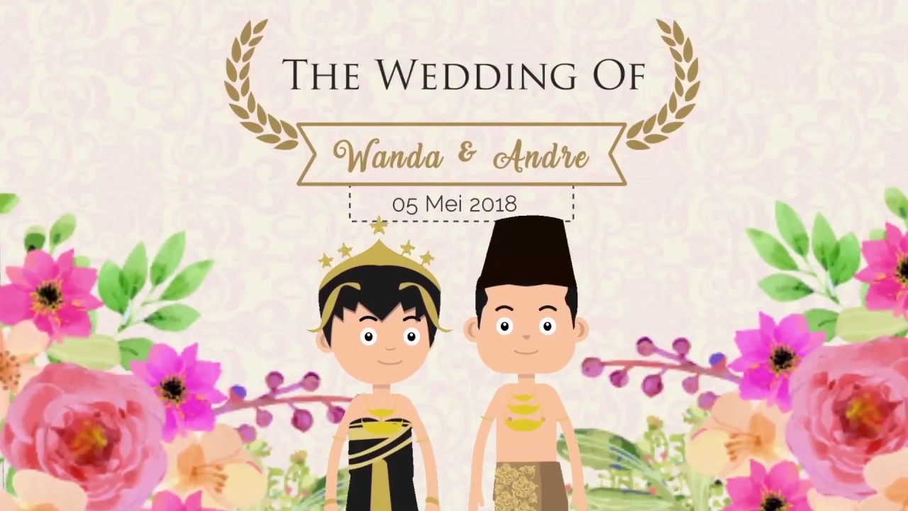 Gambar Kartun Pengantin Adat Jawa Pulp