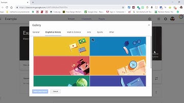 Google Classroom - Drag and drop on Classwork Page, Easy to use display code, 78 new themes.
