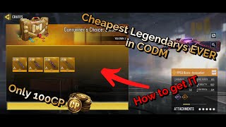 How to get a Legendary Bundle for Only 100cp in Season 7 of CODM