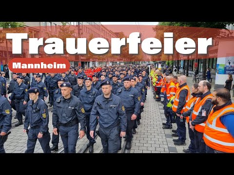 Schweigemarsch und Trauerfeier