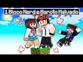 A nerd e o garoto malvado em 1 bloco  filme no minecraft miika