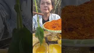 Spicy street chinese food eating challenge - Eating food challenge #food #foodie #shorts #fyp