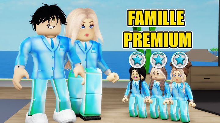 J'AI CRÉE MA FAMILLE PREMIUM SUR BROOKHAVEN ! ROBLOX