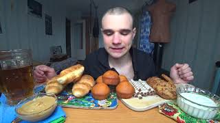 видео: МУКБАНГ АСМР SWEET / КРУАССАНЫ / МАФИНЫ / ПЕЧЕНЬЕ / cookies / АРАХИСОВАЯ ПАСТА / EATING ASMR Mukbang картинка: МУКБАНГ АСМР SWEET / КРУАССАНЫ / МАФИНЫ / ПЕЧЕНЬЕ / cookies / АРАХИСОВАЯ ПАСТА / EATING ASMR Mukbang