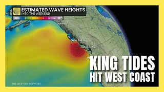 Highest Tides of the Year Could Cause West Coast Flooding | #forecast