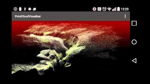 Android PointCloud Visualizer