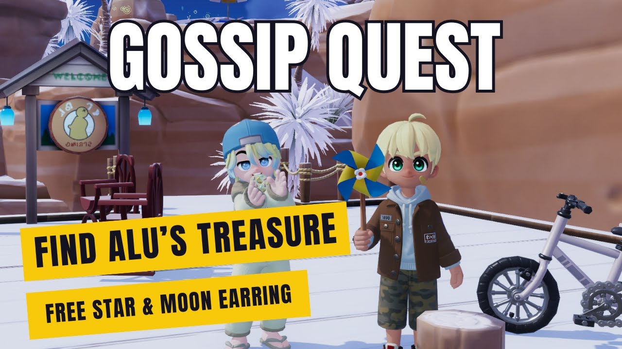 Gossip Quest: How to Find Alu’s Treasure Hidden Quest | Heartopia Guide