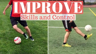 We are going over how to improve your soccer skills and ball control
in today's video! two of the most important areas all
soccer.dribbling/skill drill...