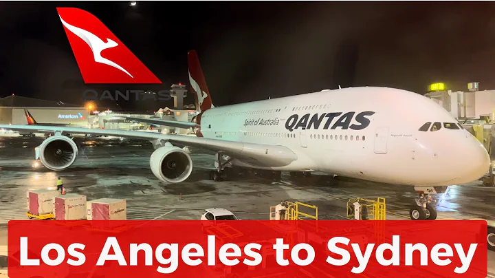 (4K) Los Angeles to Sydney TRIP REPORT QANTAS QF 12 Airbus A380 Economy