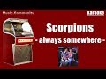 Karaoke - Scorpions - Always Somewhere