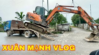 TỔNG HỢP MÁY XÚC TRIỆU VIEW CÙNG NHAU LÀM VIỆC | EXCAVATOR TRUCK | HỮU KHOAI TV . MÁY XÚC CÔNG NÔNG