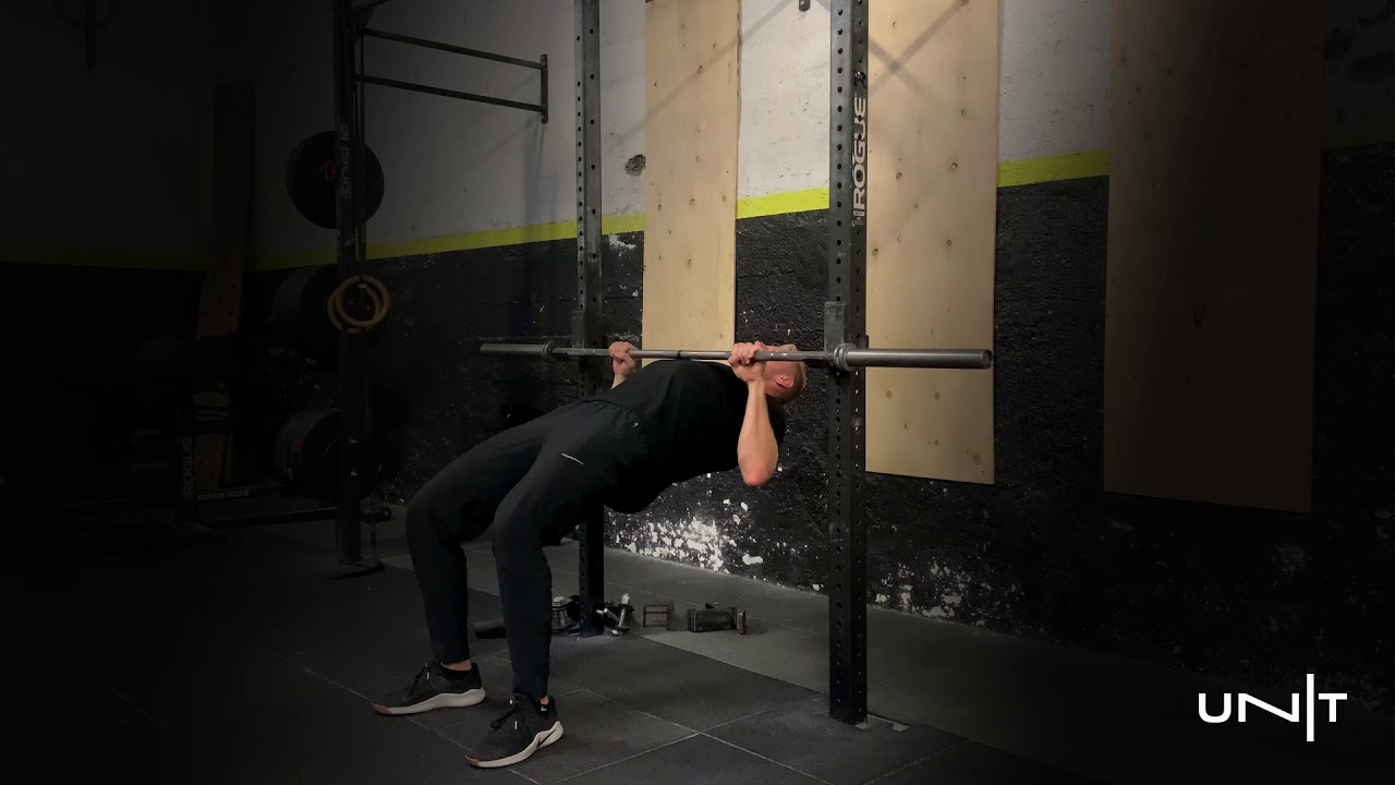 Unit Coaching - Australian Pull Up Hold - YouTube