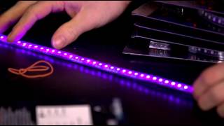 Phobya UV LED Strips Unboxing First Look Tips - YouTube