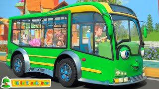 Колела на автобуса + Повече Предучилищни видеоклипове за деца