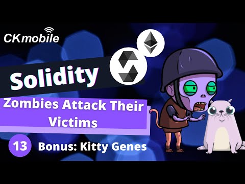 Solidity with Crypto Zombie lesson 2 #13 Bonus: Kitty Genes