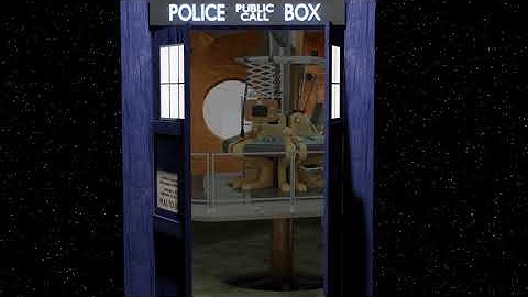 Tardis interior effect BLENDER TUTORIAL