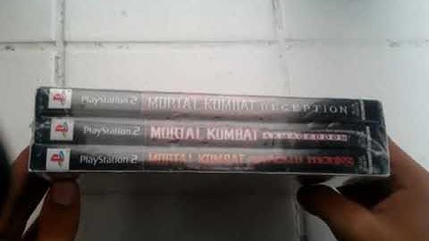 Mortal Kombat PS2 Unboxing