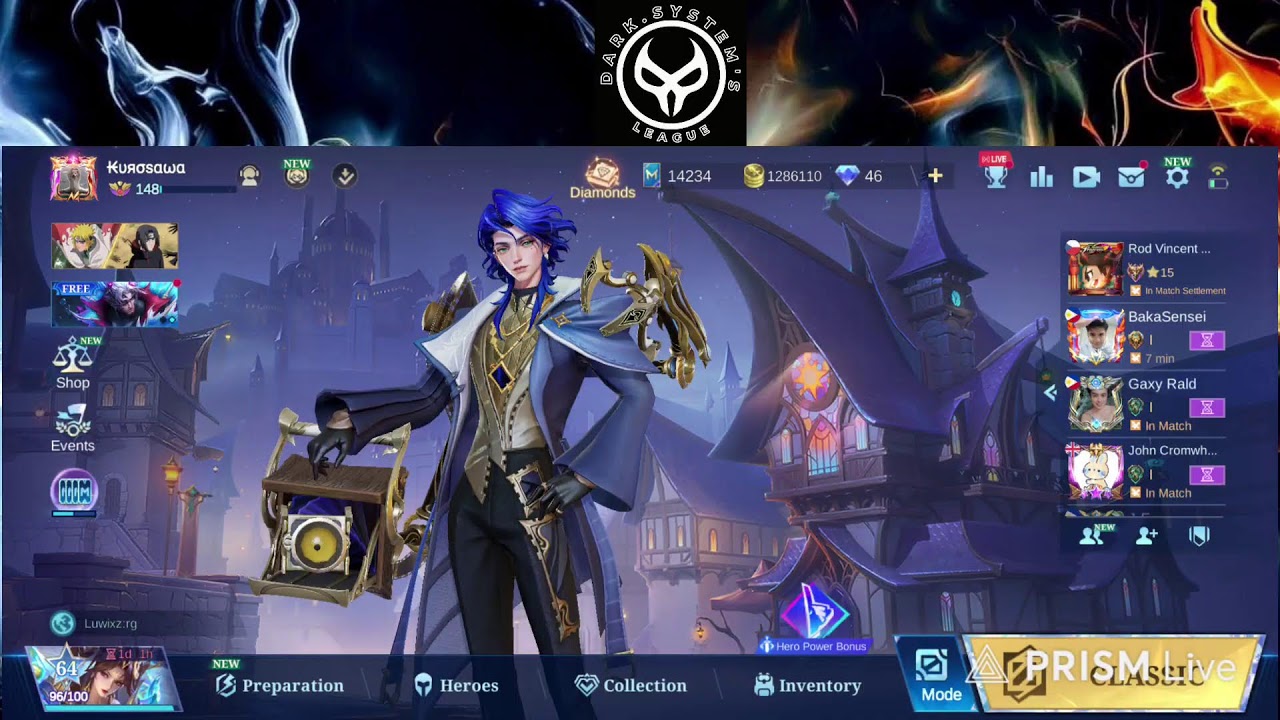 Live streaming of Dark System League MLBB - YouTube