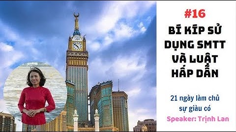 Ngày 16 - BÍ KÍP SỬ DỤNG SỨC MẠNH TIỀM THỨC VÀ LUẬT HẤP DẪN PHẦN 1/ Chuỗi 21 ngày làm chủ sự giàu có