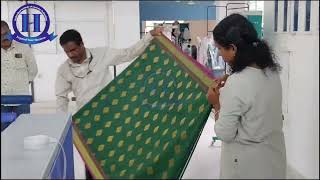 saree Rolling Machine Training| sari rolling machine training in Hyderabad|sari rolling machine