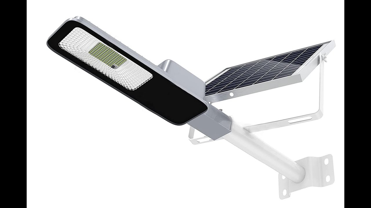 Tapetum Solar Street Light Bat Series with 12 Watt LED Chip - YouTube