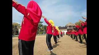 Senam Ceria Seluruh Keluarga Besar Smpn 1 Kauman Ponorogo