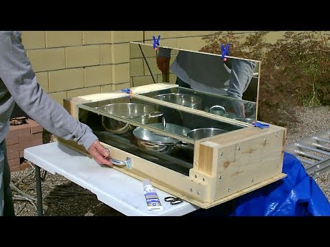 DIY Advanced Solar Oven! Fully Insulated \