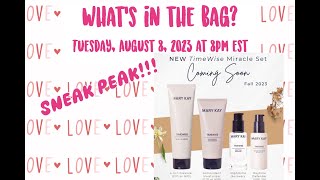 What's in the Bag? NEW TimeWise Miracle Set 2023!!
