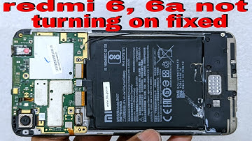 redmi 6, 6a dead solution | redmi mi 6, 6a not turning on fix