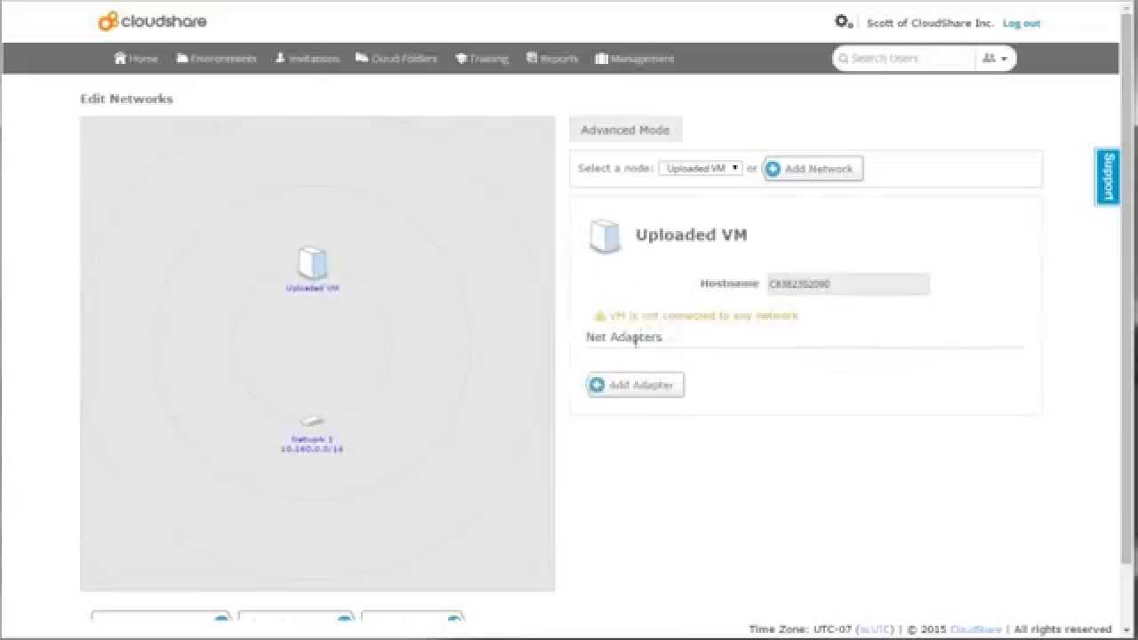 Editing Networks on CloudShare - YouTube
