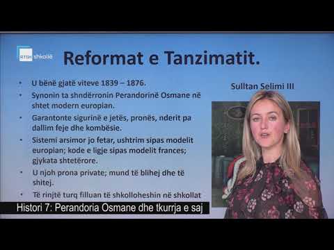 Histori 7 - Perandoria Osmane dhe tkurrja e saj