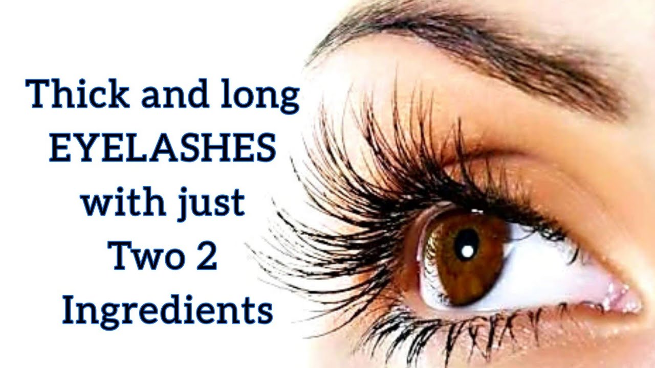 Grow long and thick eyelashes thick long eyelashes home remedy how