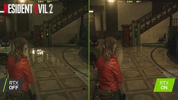Resident Evil 2 Remake - RTX On vs Off | Graphics/Performance Comparison
