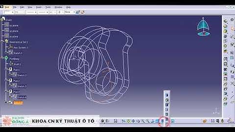 CATIA  Practice Design : Crankshaft (part 1)_Hướng  dẫn vẽ Trục khuỷu -Phần 1.