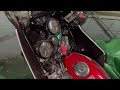 国内cbx400fインテグラ メーターは泣いてます エンジン冷えた状態から