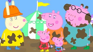 The Muddy Puddle Festival ⛺️ | Peppa Pig  Full Episodes