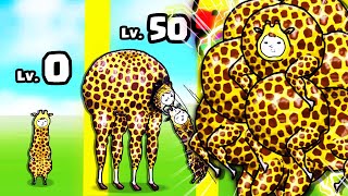 I absorbed 1.000.000 MILLION GIRAFFES and this HAPPEND in I am Giraffe screenshot 2