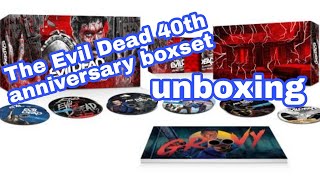 The Evil Dead 40th anniversary box set || Unboxing