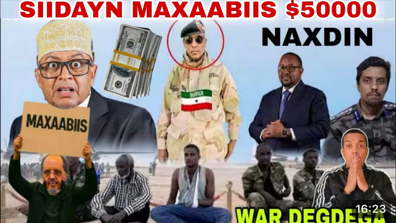 WAR DEGDEGA:LACAG HADA LAGU QABTAY LAASCANOD SII DAYNTA MAXABAIISTI IYO TALIYAHA OO HADA GACANTA....