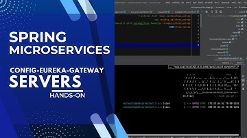 Spring Microservices | Config, Eureka and Gateway Servers | Dockers | IntelliJ Idea | Postman