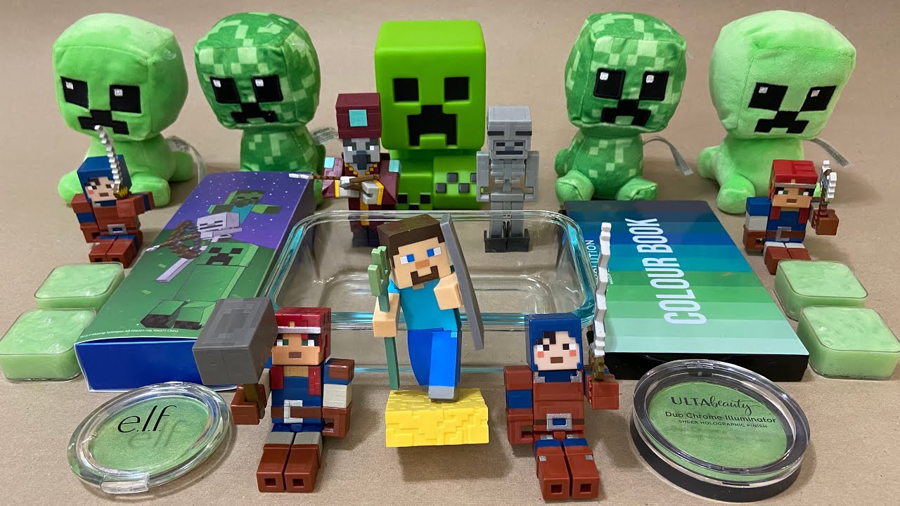 Minecraft Slime Kit #slime #minecraft #asmr