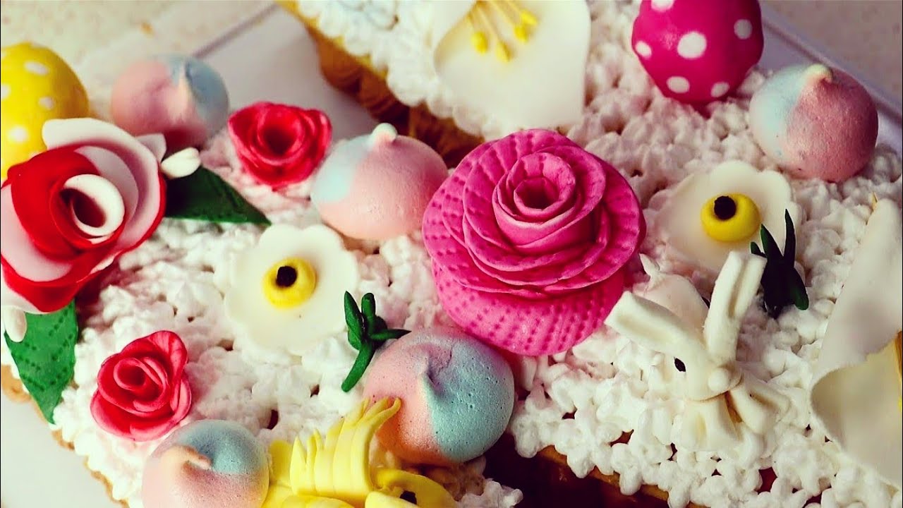 Pasta Süsleme Teknikleriyle Harf Pasta Yapımı 🎂Pasta Süsleme Nasıl