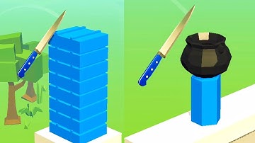 Slice Master Game! Satisfying and Relaxing ASMR Slicing Video