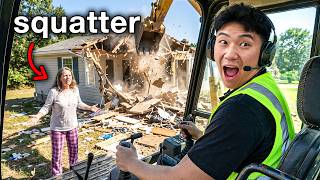 Destroying Squatters' Homes Prank
