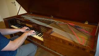 Broadwood Square Piano, Franz Schubert - Moments Musicaux, Nr. 3 &quot;Air Russe&quot;, f-moll