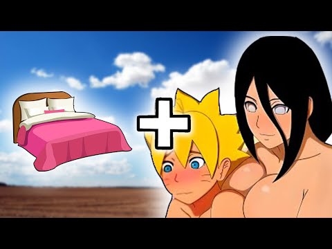 Naruto Character On The Bed