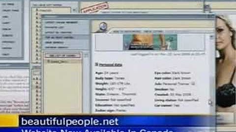 BeautifulPeople.com on CTV news LIVE