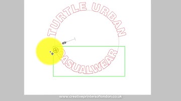 Text Following Circular Path in Silhouette Studio Designer Edition