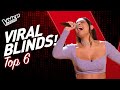 MOST VIEWED Blind Auditions of The Voice! | TOP 6 (Part 2)