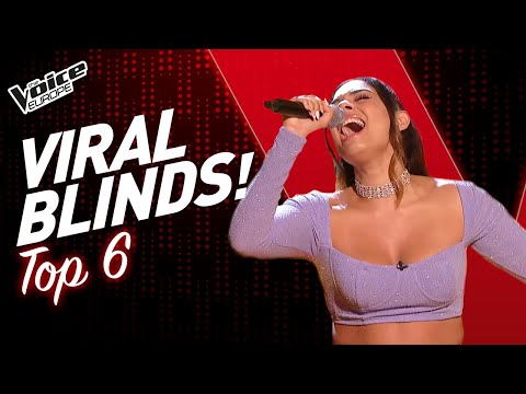 MOST VIEWED Blind Auditions of The Voice! | TOP 6 (Part 2)